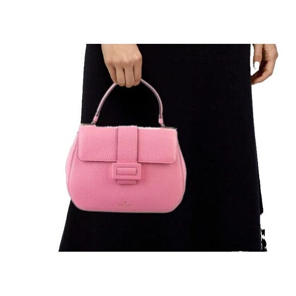 kate spade new york Handbags - KATE SPADE PINK PEBBLED LEATHER DESIGNER SHOUDLER BAG